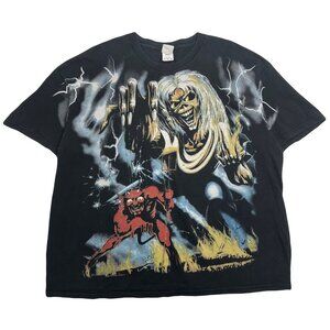 2004 Iron Maiden AOP Graphic Tee XL